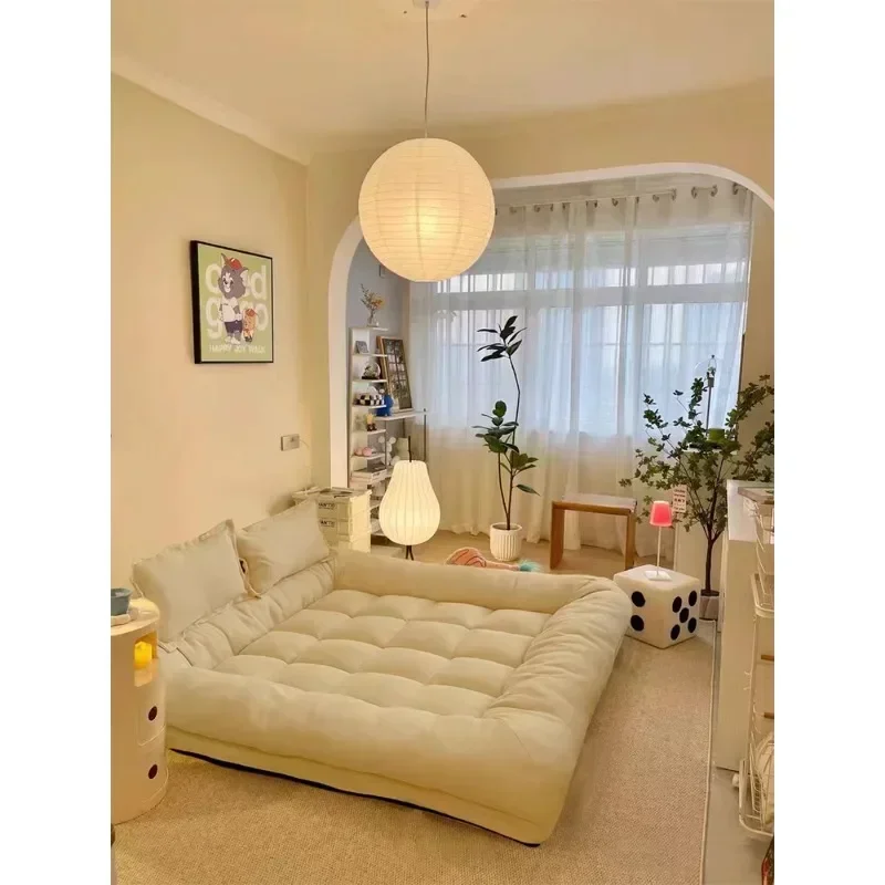 

Human Dog Nest Lazy Sofa Sleepable Balcony Single and Double Tatami Rice Internet Popular Bedroom Room Small Sofa