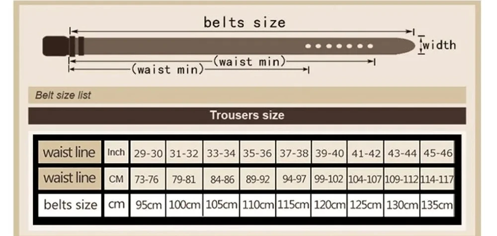 Breite 3cm 3,5cm Neues Design Herren- und Damen-Gürtel Zweischichtiges Rindsleder Automatische Schnalle Lässiger Ledergürtel Himmelblau Beliebte Farben 110cm – Detail 1