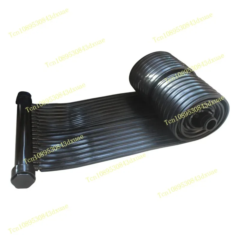 Swimming Pool Solar Hot Water Heater Mat Panel Pool Heater Black Rubber Solar Heating Mat NBR Length 300cm Sun Energy Mat
