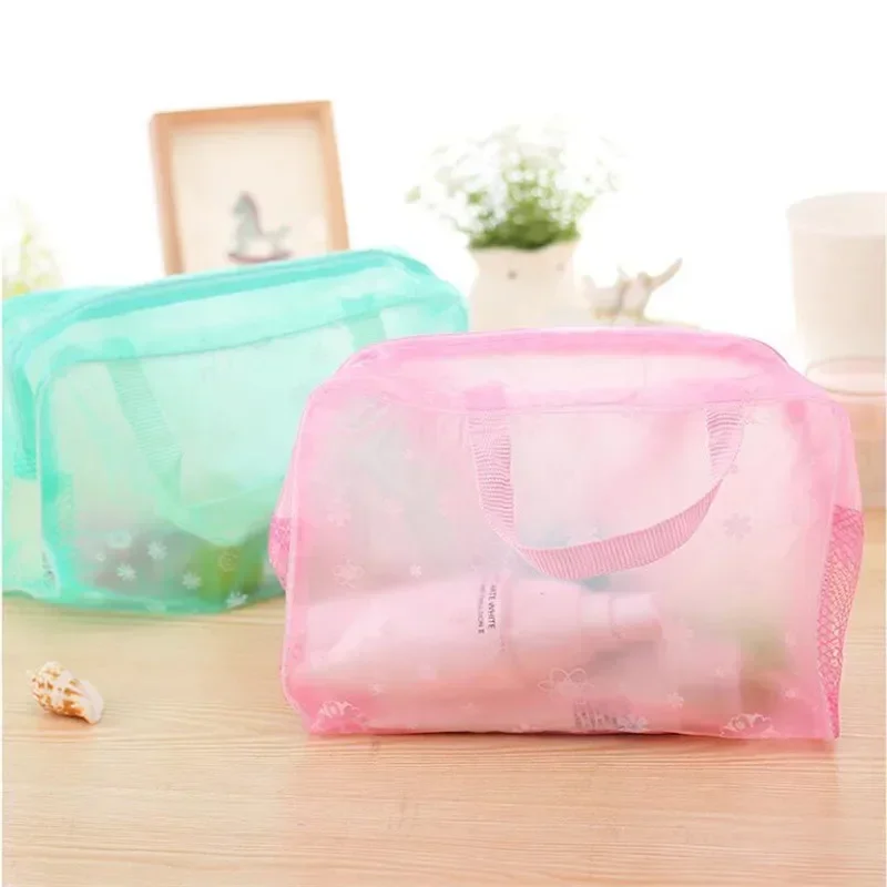 Bolsa de maquillaje impermeable para mujer, bolsas de cosméticos, neceser de viaje, estuche de lavado, organizador de bolso, estuches de almacenamiento impermeables para mujer