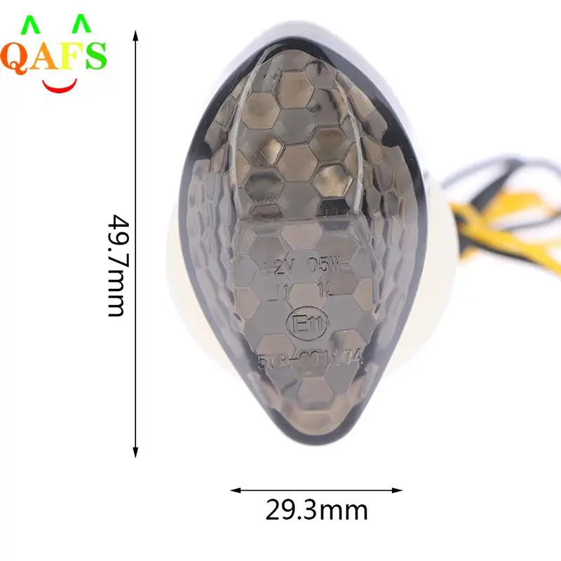 1Pc Honda CBR 600rr 1000RR 2004-2007 05 General Purpose Two-piece Motorcycle Led Direction Indicator Flasher