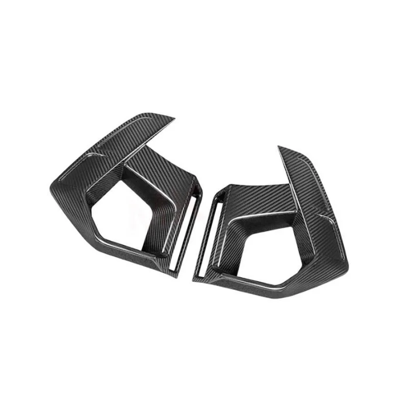 

Suitable for BMW X3M F97 Dry Carbon Fiber Front Bumper Lower Air Vent Decoration Part 2022+