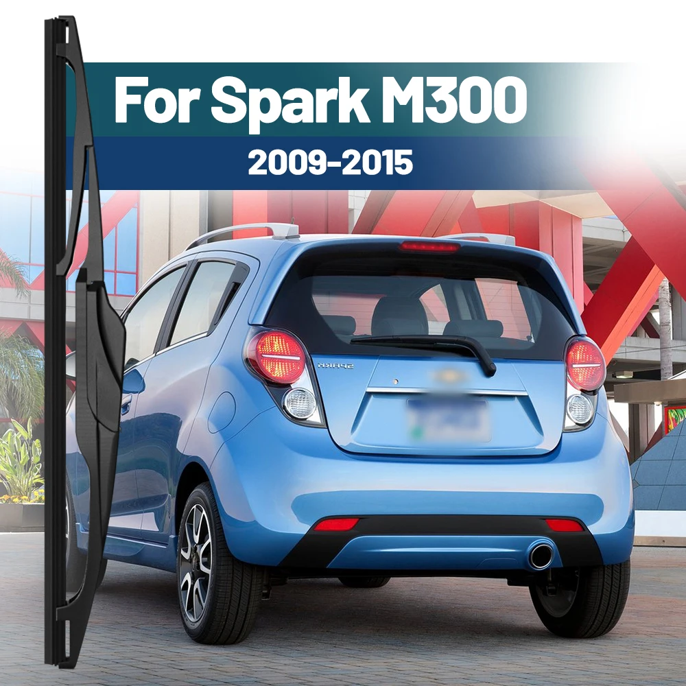 Für Chevrolet Spark M300 Holden Barina Spark 2009-2015 12 "Heckscheibe Scheibenwaschanlage Wischer Klinge Auto Zubehör