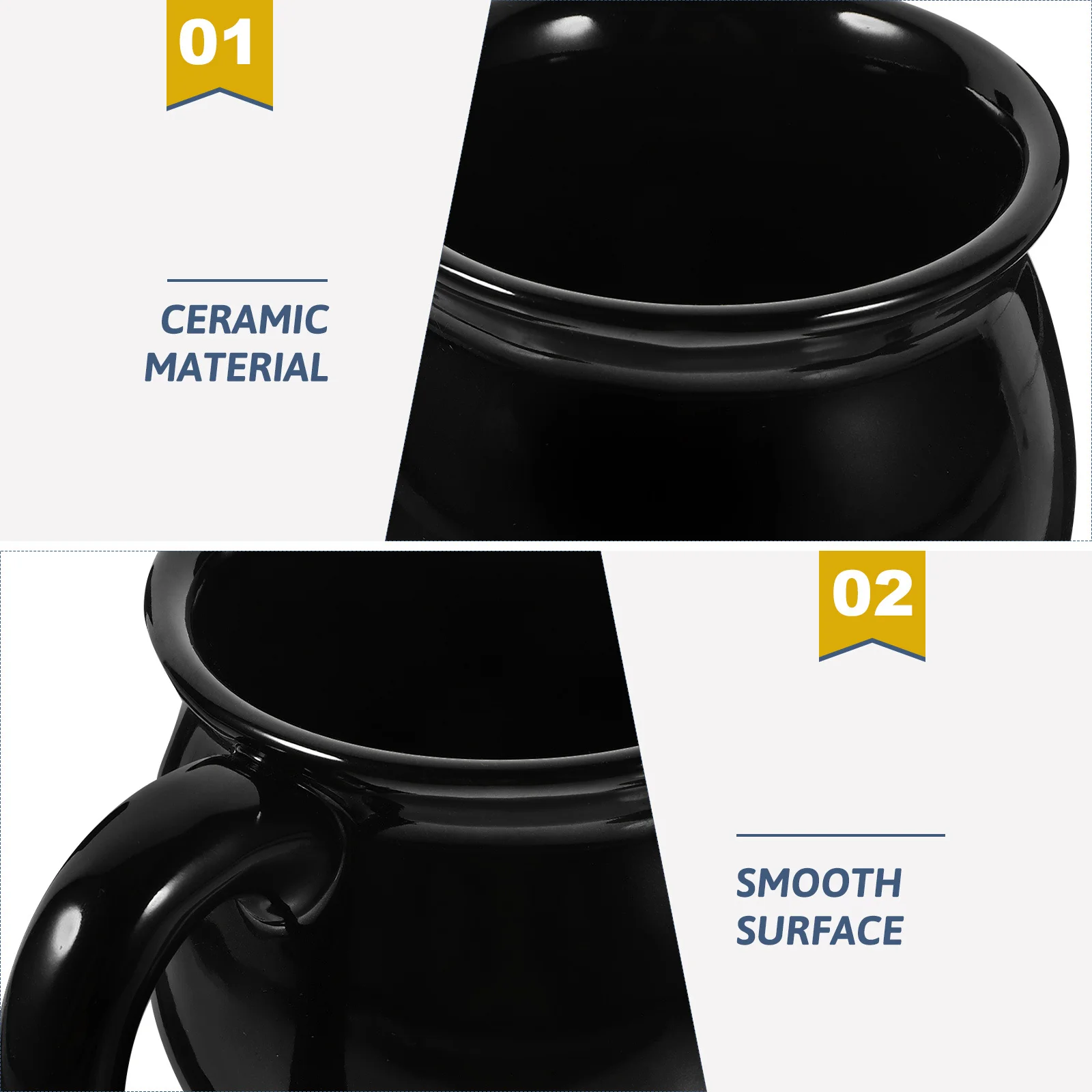 

Halloween Coffee Mug Ceramic Cauldron Cup for Tea Cocoa Wine Unique Mugs for Home Office Holiday Party Decoration