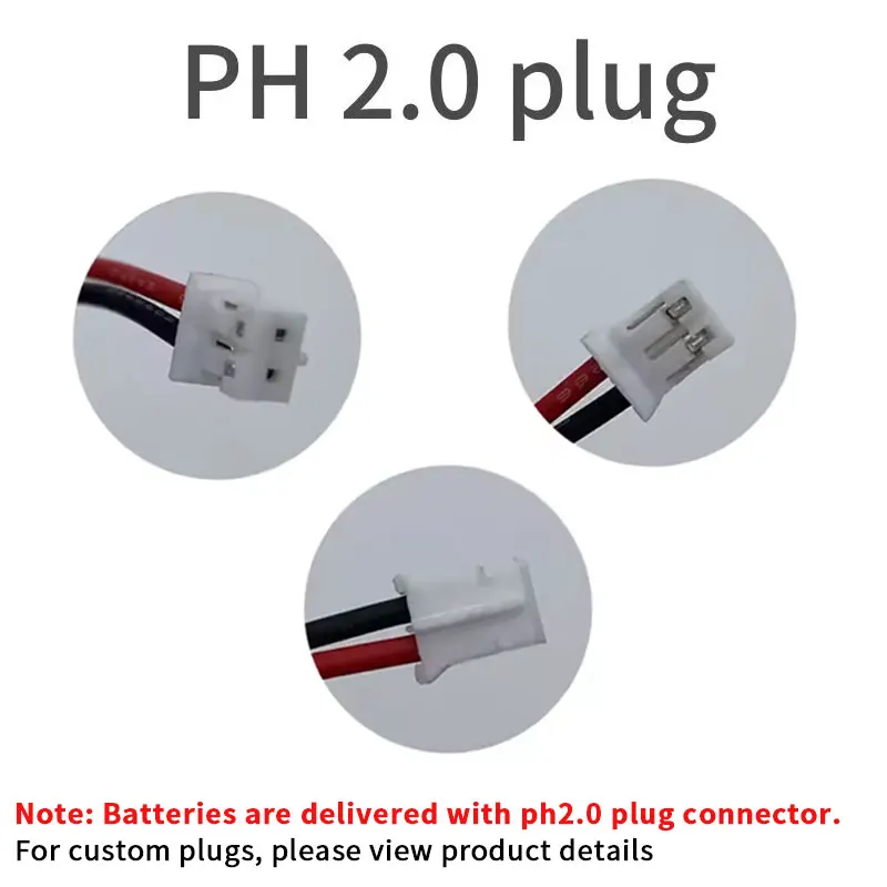 401020 55mAh 3.7V Polymer Lithium Battery Li-po For Toys Cars Bluetooth Speaker Bluetooth Headset Recording Pens GPS LED Lights - view 6