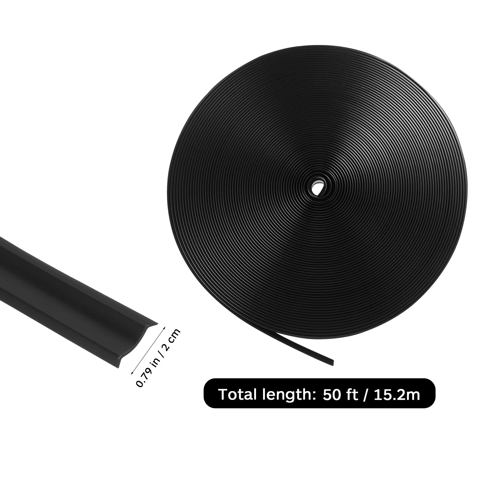 1 لفة Rv تقليم صب بولي كلوريد الفينيل حافة شريط عازل للمقطورات المعسكر غطاء المسمار الخارجي الكسوة إدراج قوالب جانبية للسيارات #3