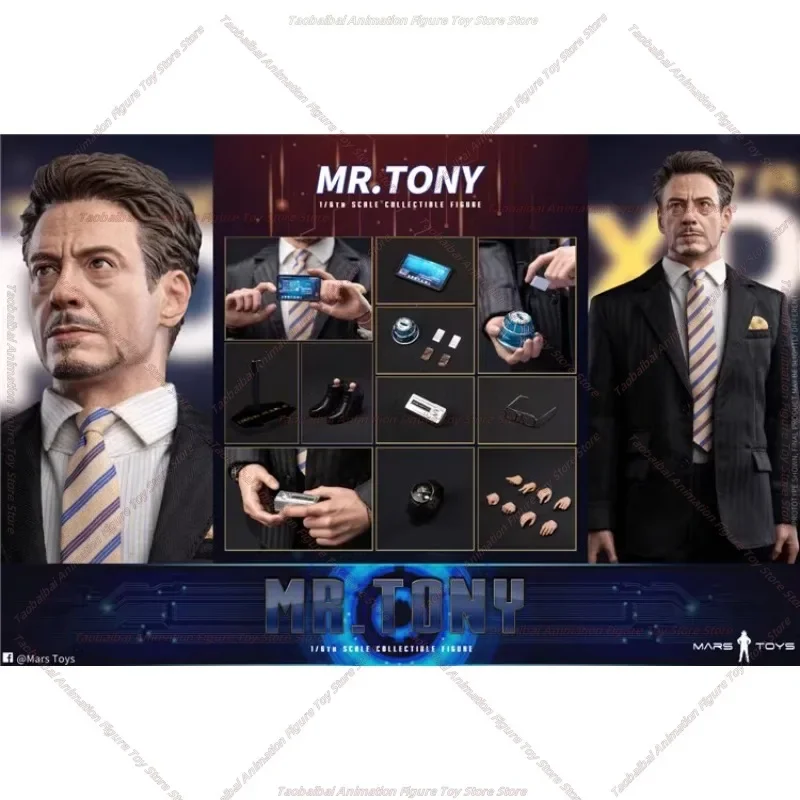 Mars Toys 1/6 MAT006 Mr. Tony Stark Court Set Action Figure Ready Stock Toy Collection Gift in Stock Original