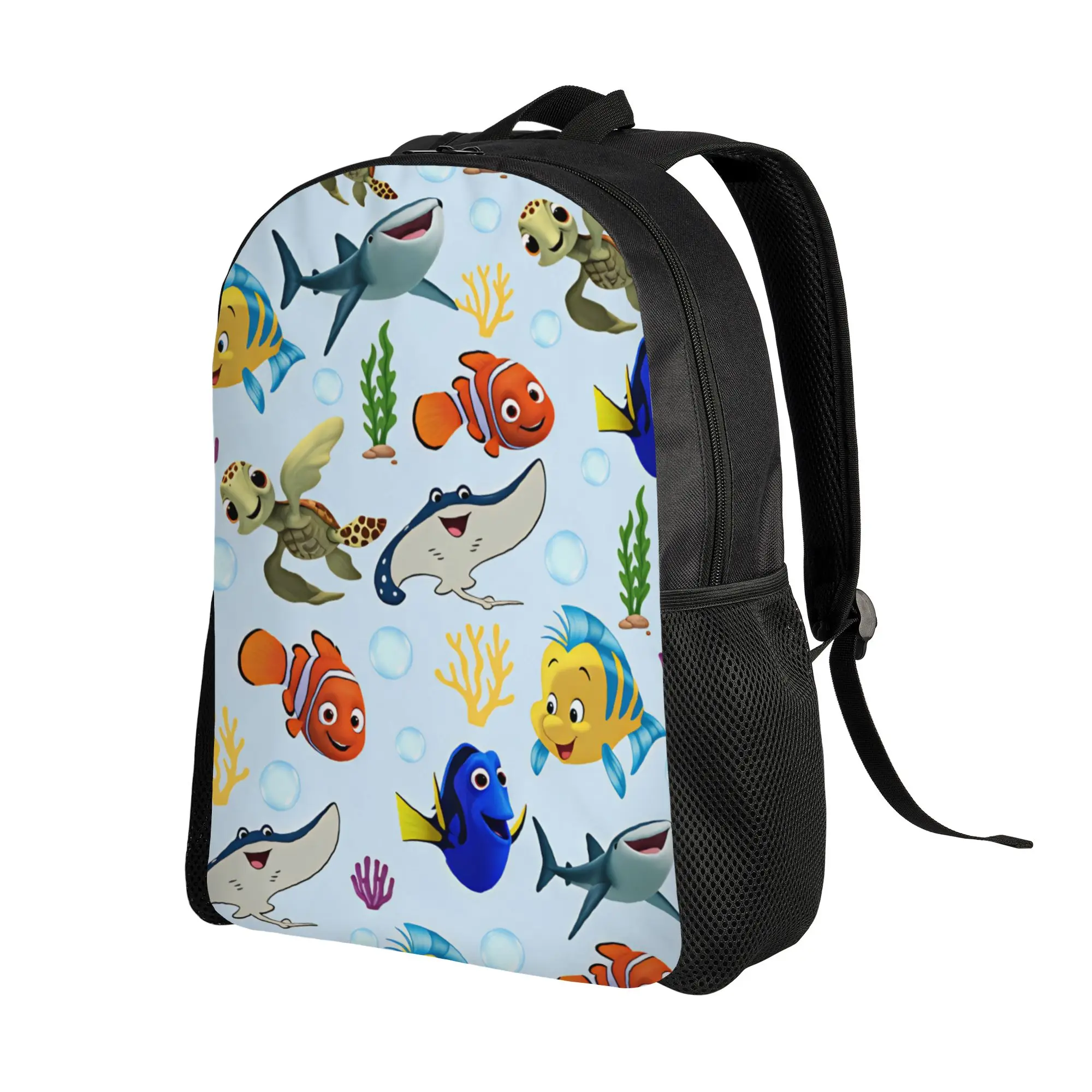 Finding Dorys Nemos Backpack Movie  Travel Backpacks Student Unisex Pretty High School Bags High Quality Breathable Rucksack