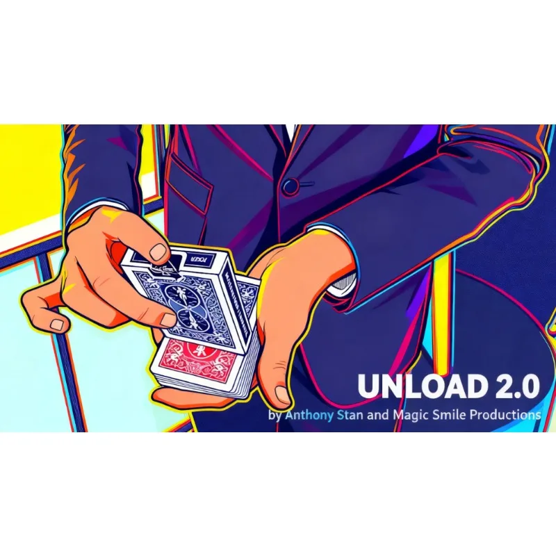 

Энтони Стэн Уловки UNLOAD 2.0 Карты Волшебные трюки Крупным планом Магия Магия Магия Волшебник Опора Аксессуар Иллюзии