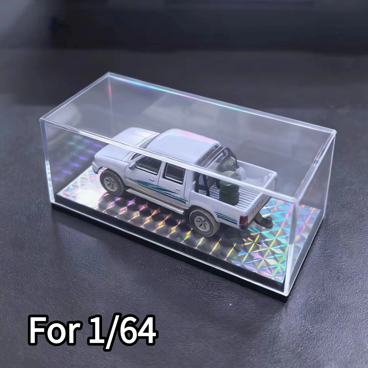 صندوق عرض أكريليك لمقياس 1:64 1:87 Tomica Bburago Spark Minichamps وقوف السيارات نموذج سيارة لتقوم بها بنفسك لعبة Diorama مصغرة الشكل