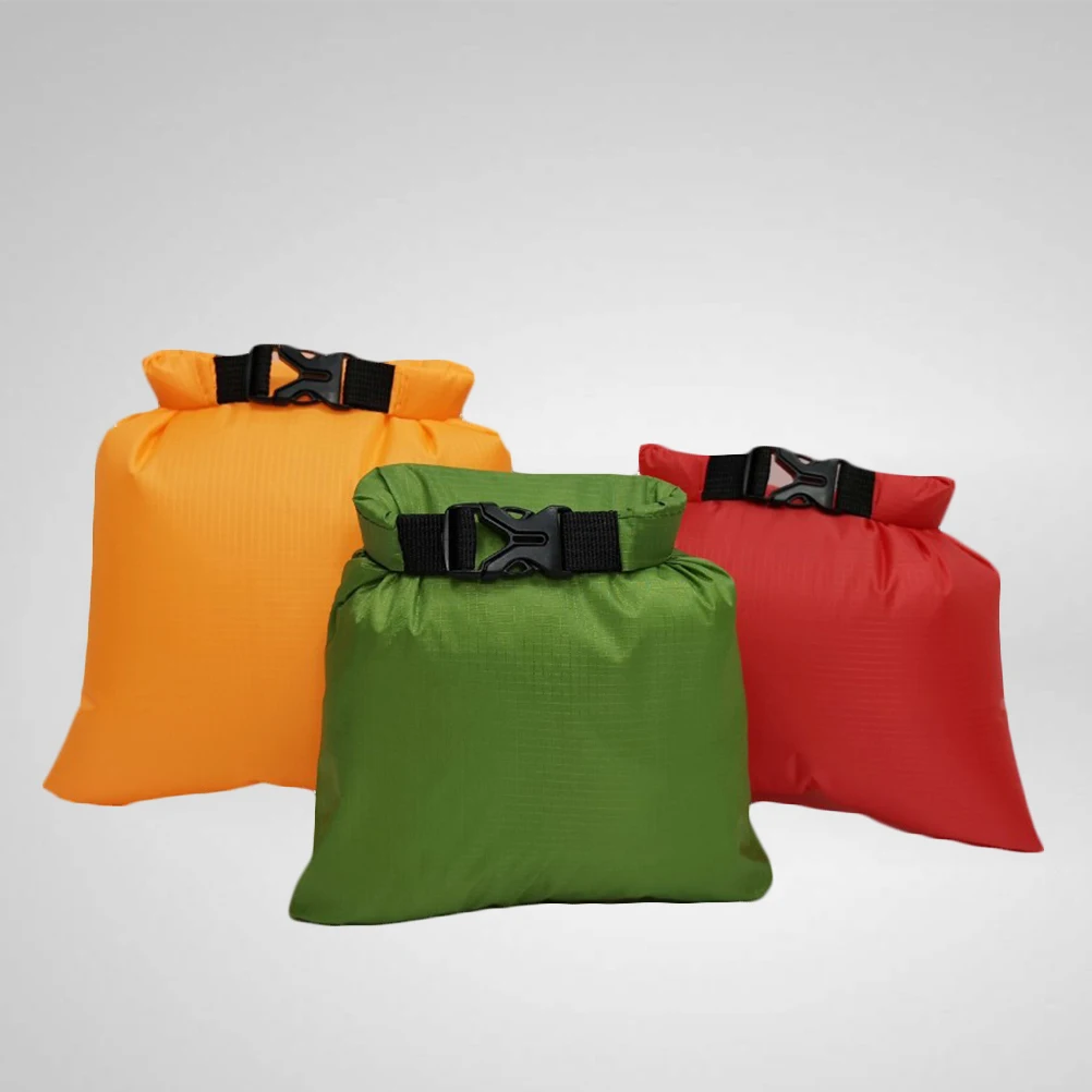 

Swim Float Safety Buoy Dry Bag Bright Color Lightweight Inflatable Swimmers Snorkelers Red