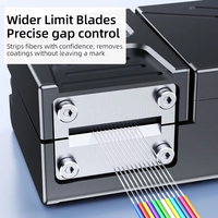 U9 Heated Thermal Stripper Pliers Optical Fiber Cable Stripping Tool Ribbon Slitter for Cable Fusion Work