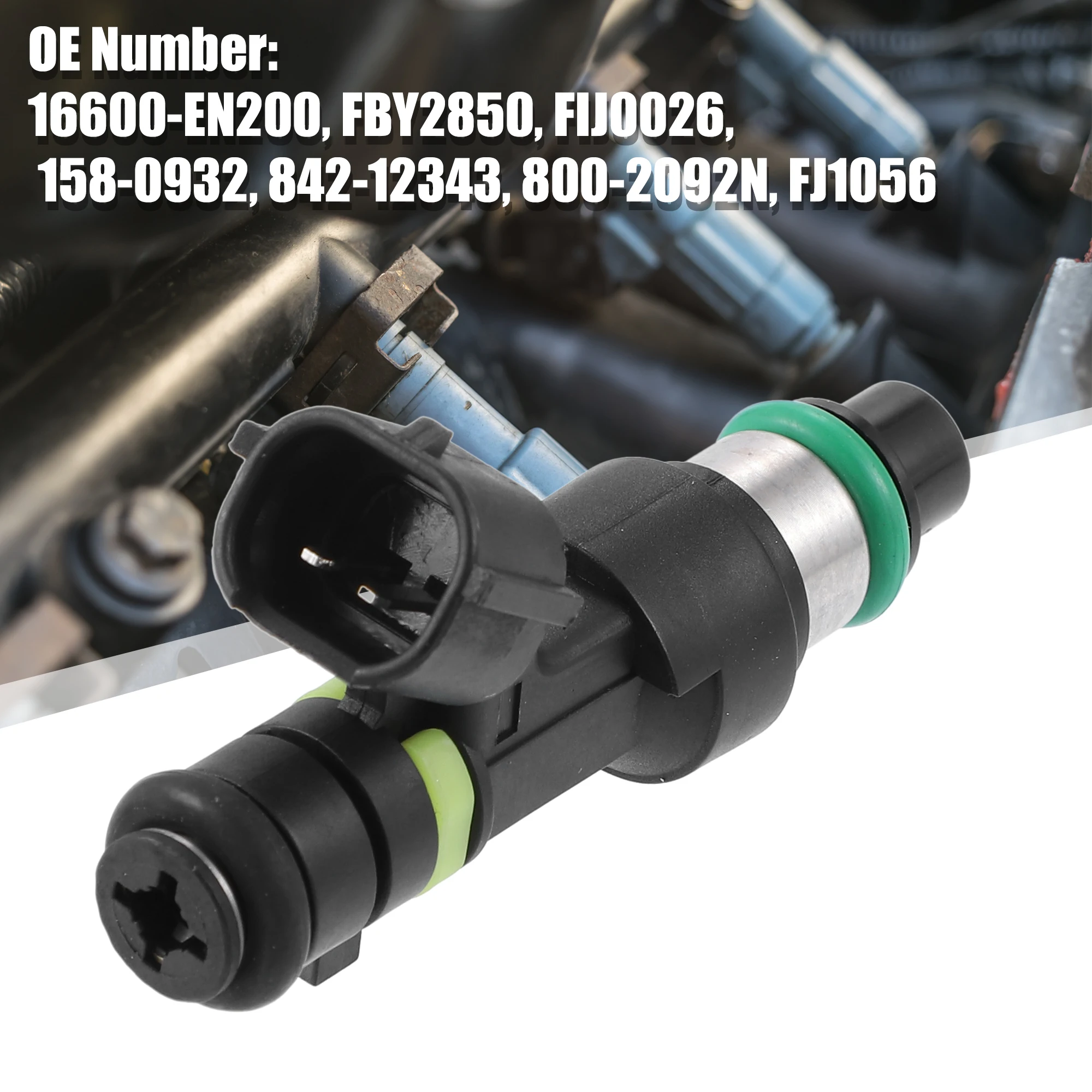 

UXCELL 4 Pcs 16600-EN200 Fuel Injector for Nissan Sentra Versa 1.6L 2.0L 2.5L 2007-2012