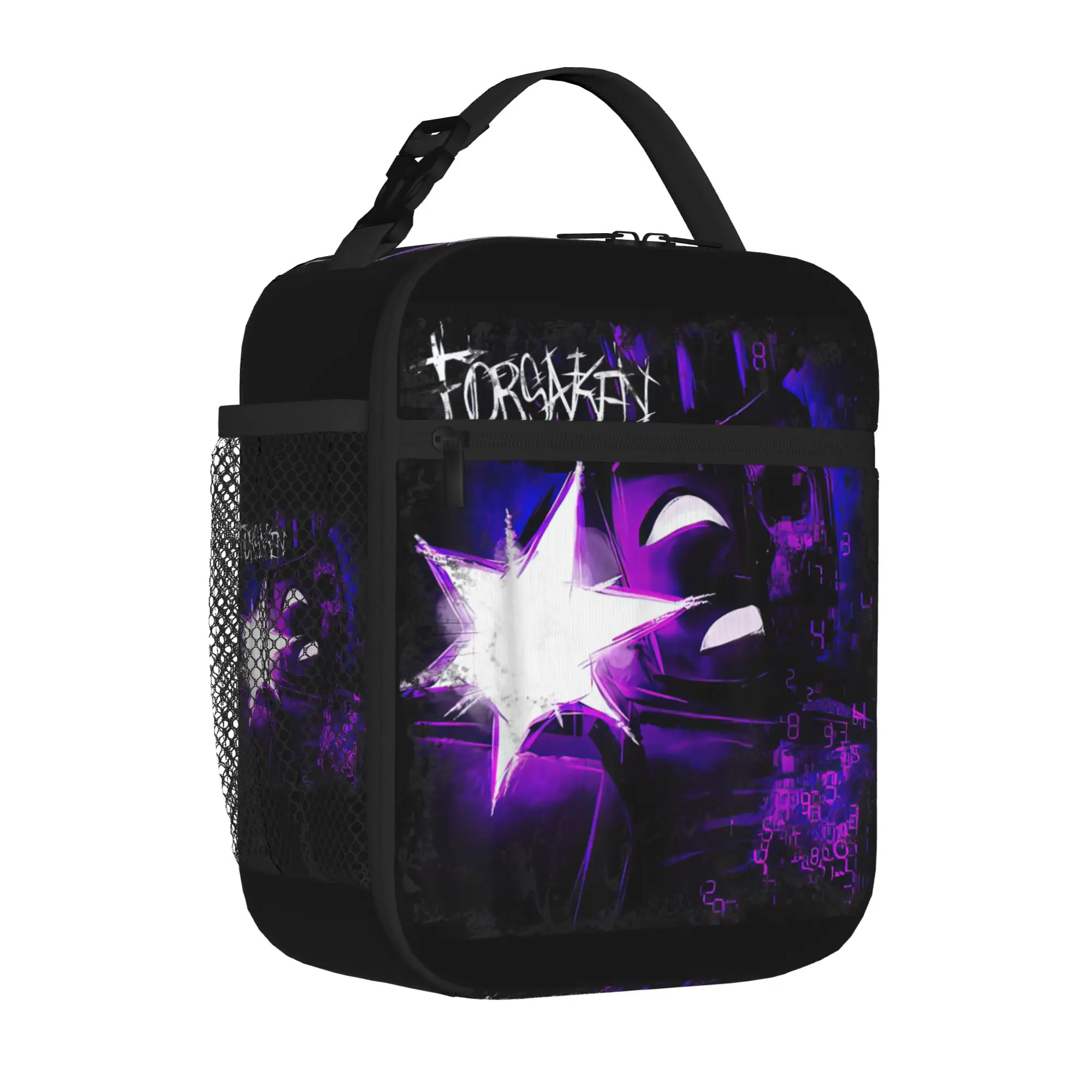 Insulated Lunch Tote Bag Forsaken Noli Killer Void Star Trendy Game Cooler Thermal Lunch Food Box with Handle For Outdoor