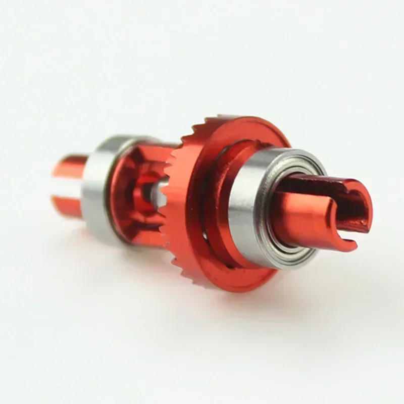 Para Wltoys K929 K939 K969 K979 K989 K999 Escala 1/28 Peças de reposição de carro RC K989-26 Atualização de metal Caixa diferencial de bola ajustável