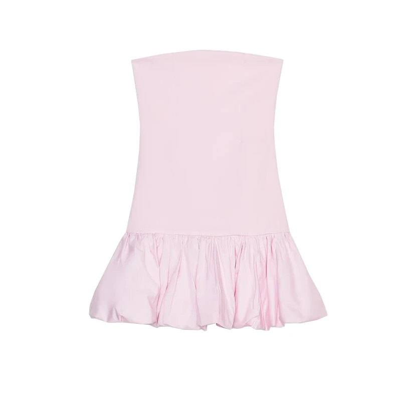 春夏新作 レディース パーバースデー バルーン スベル ハイウエスト オルト ドル カジュアル スレ ラウンド ネ カラー