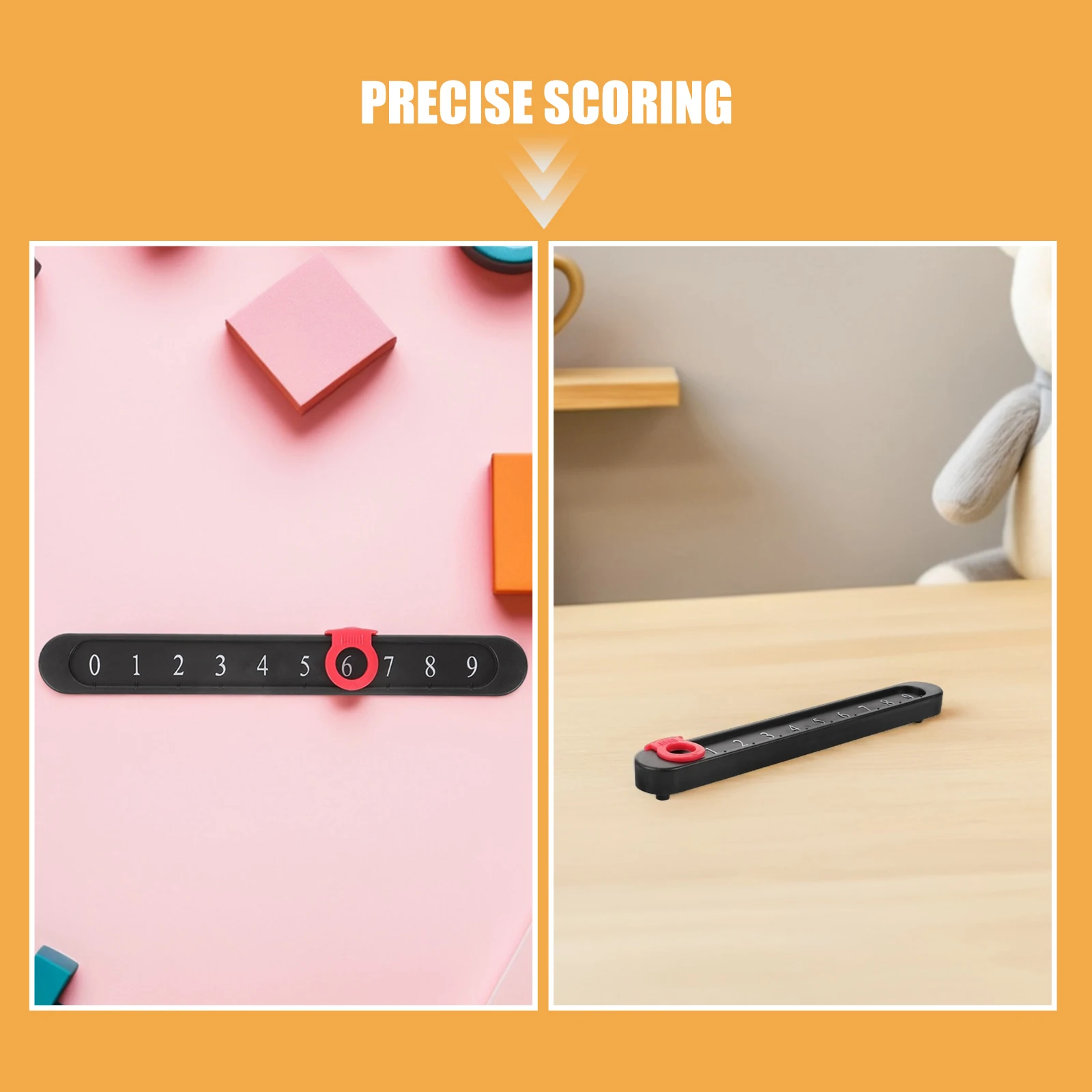 6 قطعة البلاستيك فووسبالل النتيجة القضبان الجدول كرة القدم النتيجة عدادات نقطة علامات كرة القدم الجدول فووسبالل آلة الملحقات