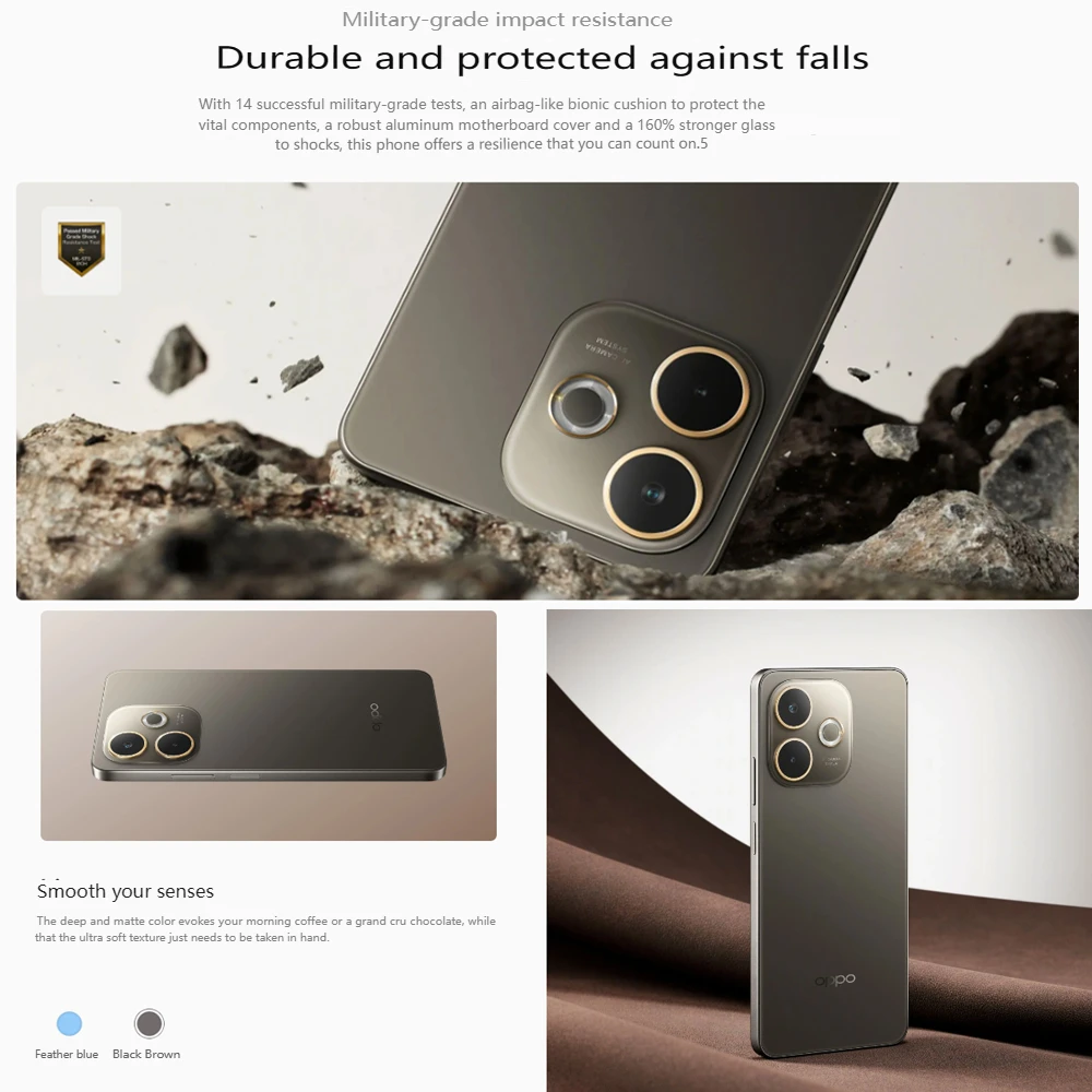 OPPO A5 PRO 5G GLOBAL edition dual-sim dual-standby fashion smart thin and thin mobile phone 5800mah/8GB+256GB memory