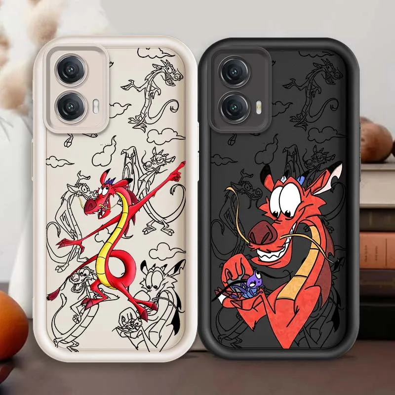 

Disney Cute Dragon Anime For Motorola G85 Edge 50 60 G54 G35 E14 G04 G34 G Stylus G54 G13 G32 G14 5G Eye Ladder
