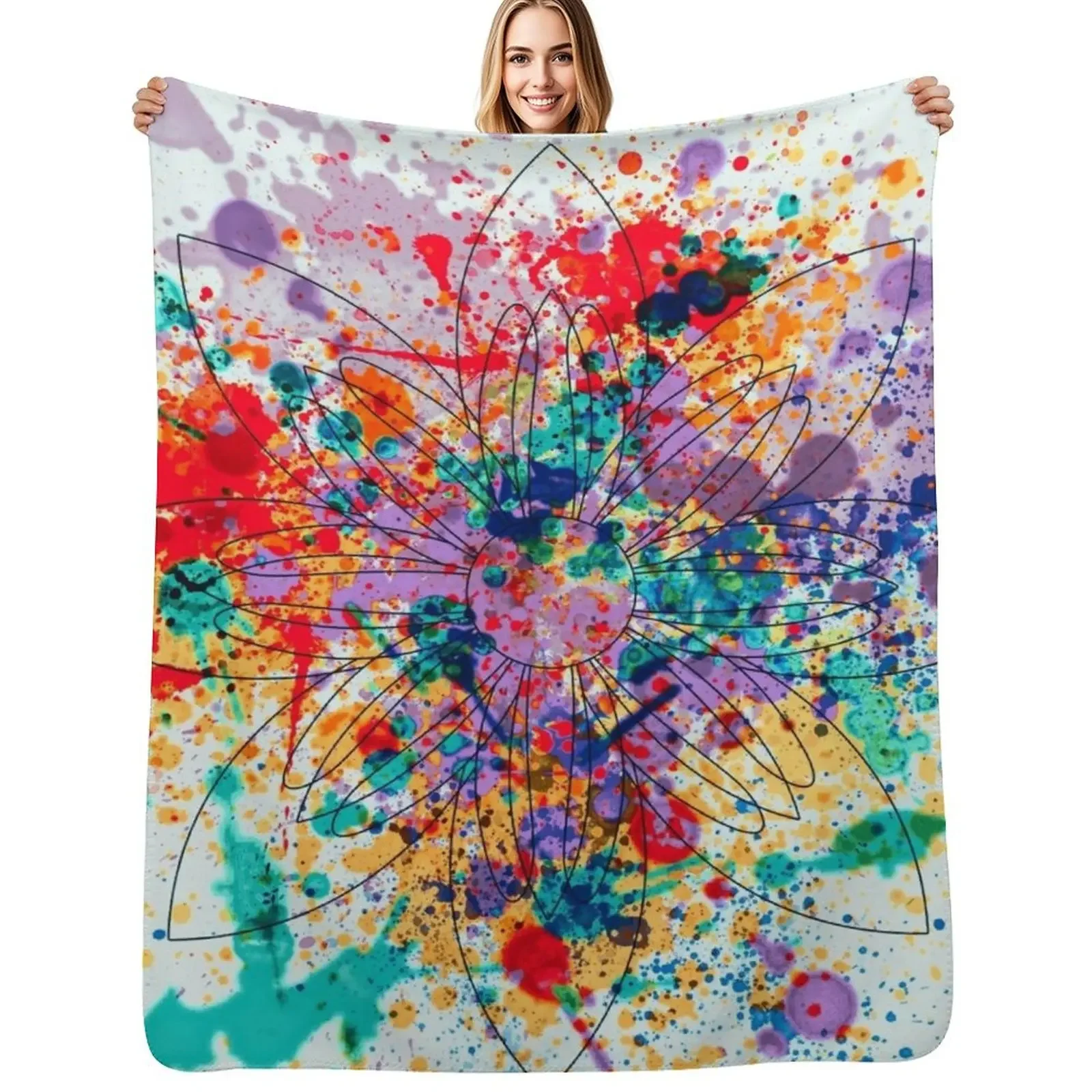 

ABCDE Throw Blanket christmas decoration Decoratives Hair Bed covers Blanket