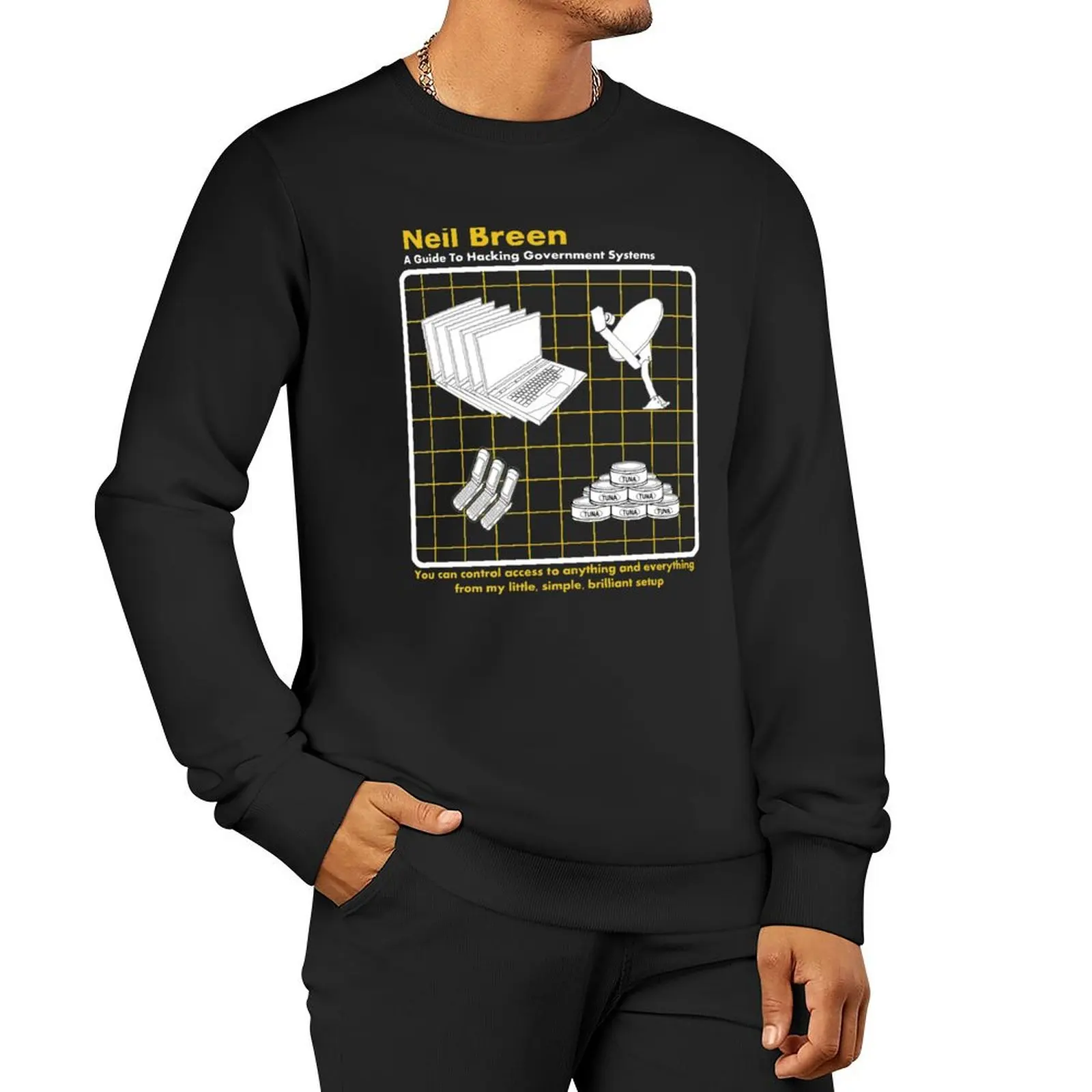 

Neil Breen - A Guide to Hacking Sweatshirt men's winter sweater anime sweatshirt