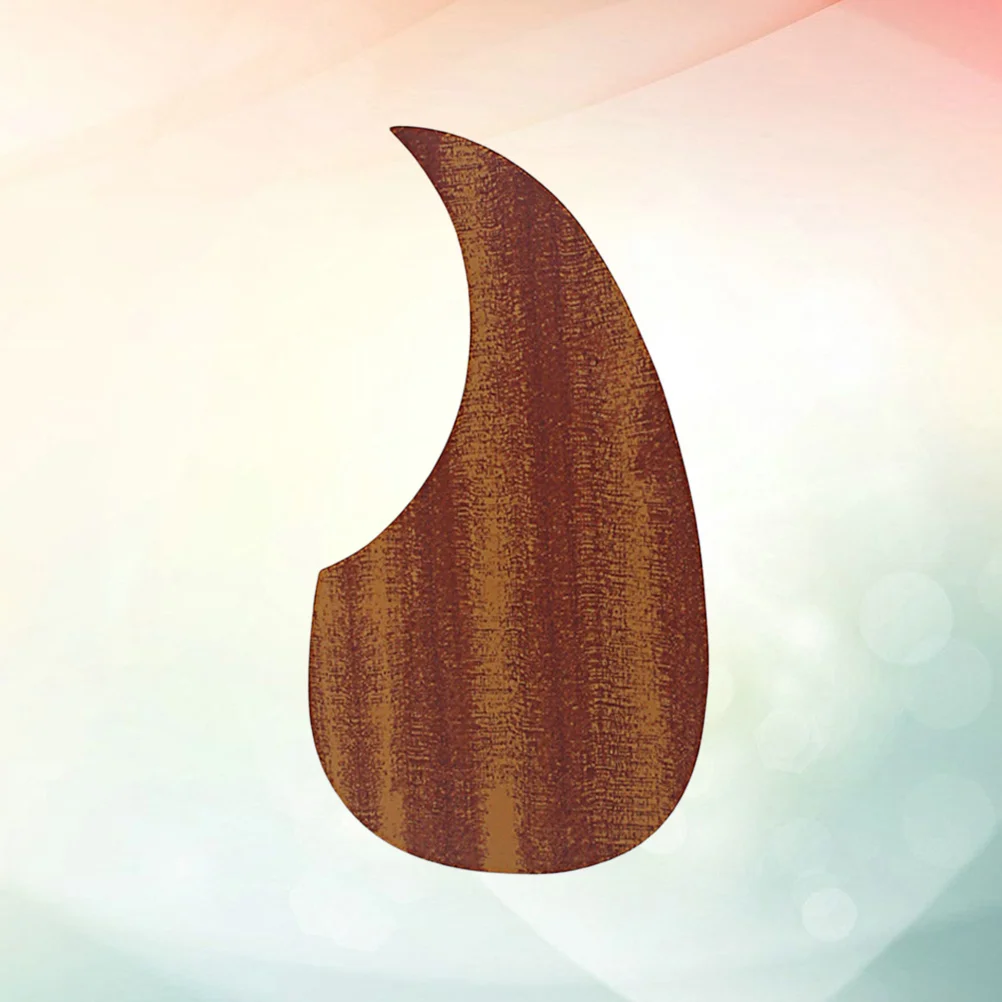 

1 pc Wood Grain Guitar Pickguard 128Mm Self-Adhesive Anti-Scratch Guard Plate For Acoustic Guitar Accessories Decorative