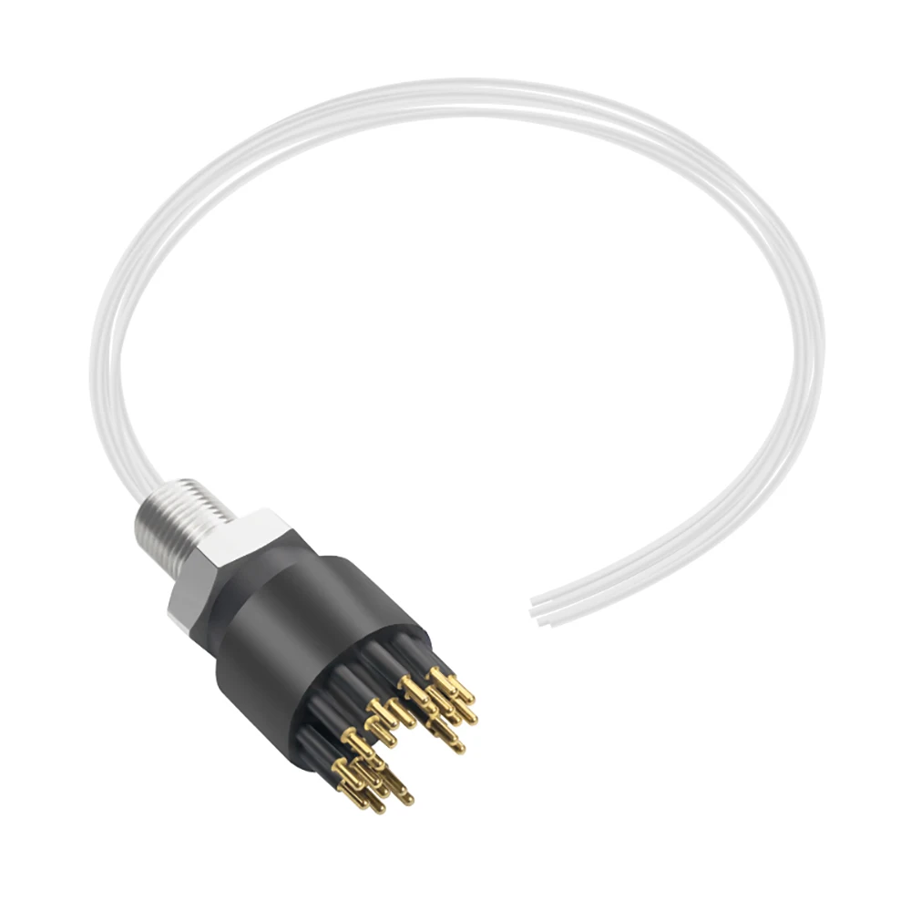 BH21M 21 Pin Connector Socket And Plug Underwater Marine Research For ROV Camera Sensors For Underwater Connection System