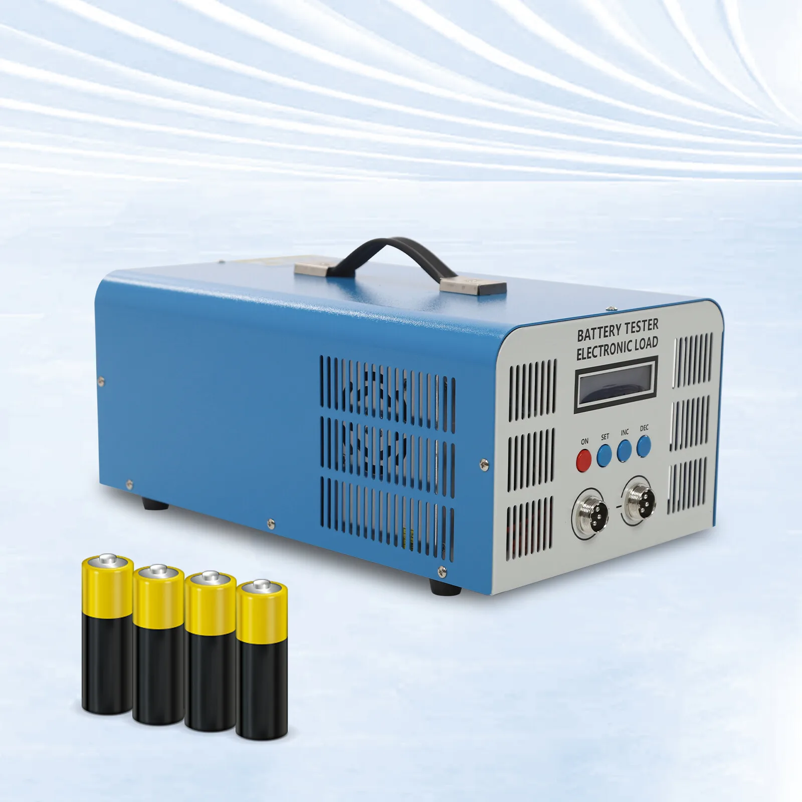 

Time / Cut-off Current / Manual Stop, Battery Electronic Tester, 0.1-40A High Current Lithium Battery Tester