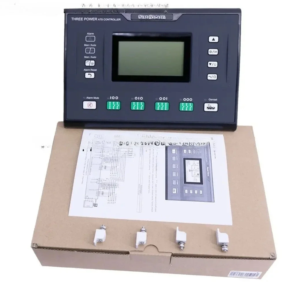 

Smartgen HAT833 Three Power ATS Controller Intelligent Tri-supply Module Generator Controller