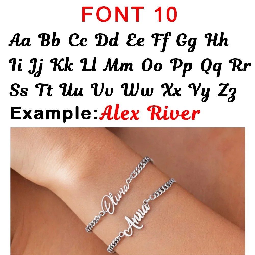 Women's Custom Nameplate Bangle Bracelet, Stainless Steel