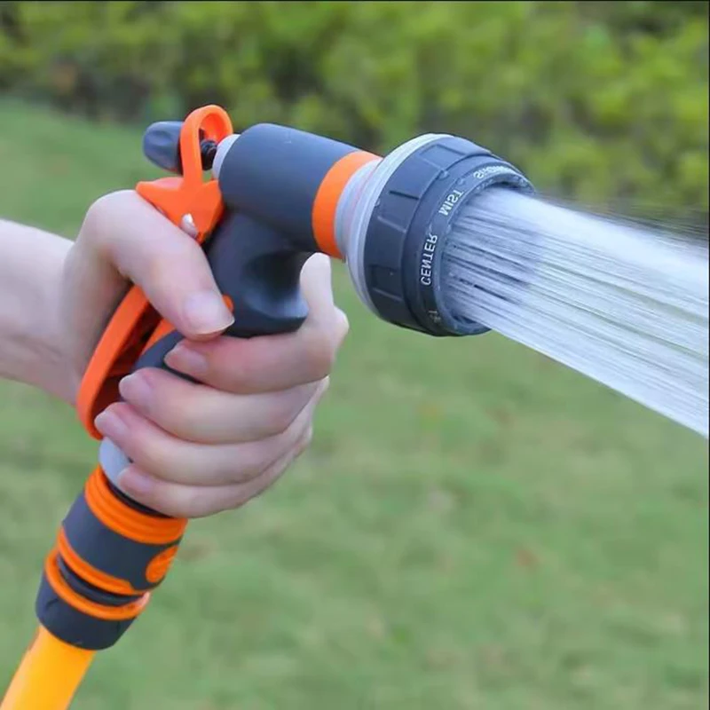 Garden Water Spray Gun High Pressure Water Gun Foam Water Bottle Spray Car Wash High Pressure Sprayer Watering Nozzle