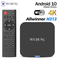 Wudung TX1 Android Mini TV Box Allwinner H313 compatible con 4K HD 2,4G Wifi Smart TV Box reproductor multimedia 2G 16G decodificador
