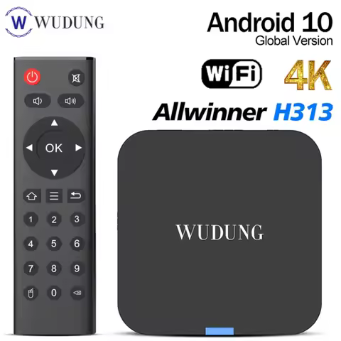 Wudung TX1 Android Mini TV Box Allwinner H313 Support 4K HD 2.4G Wifi Smart TV Box Media Player 2G 16G Set Top Box