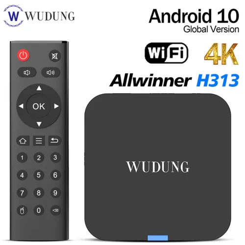 Wudung TX1 Android Mini TV Box Allwinner H313 compatible con 4K HD 2,4G Wifi Smart TV Box reproductor multimedia 2G 16G decodificador