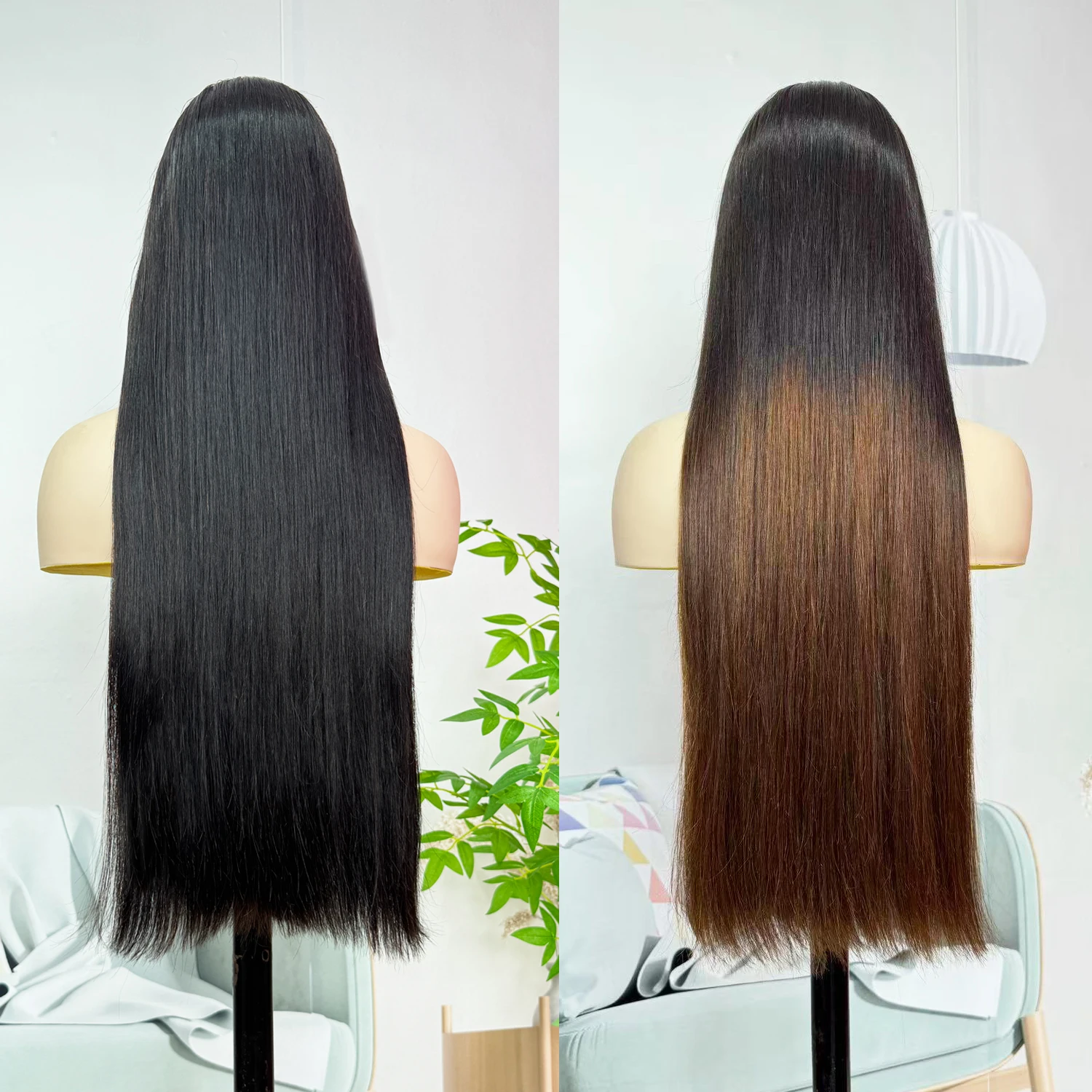 Raw Vietnamese Hair SDD 5x5 Bone Straight HD Lace Wigs Raw Human Hair Wig 200 Density Human Hair Wigs Super Double Drawn