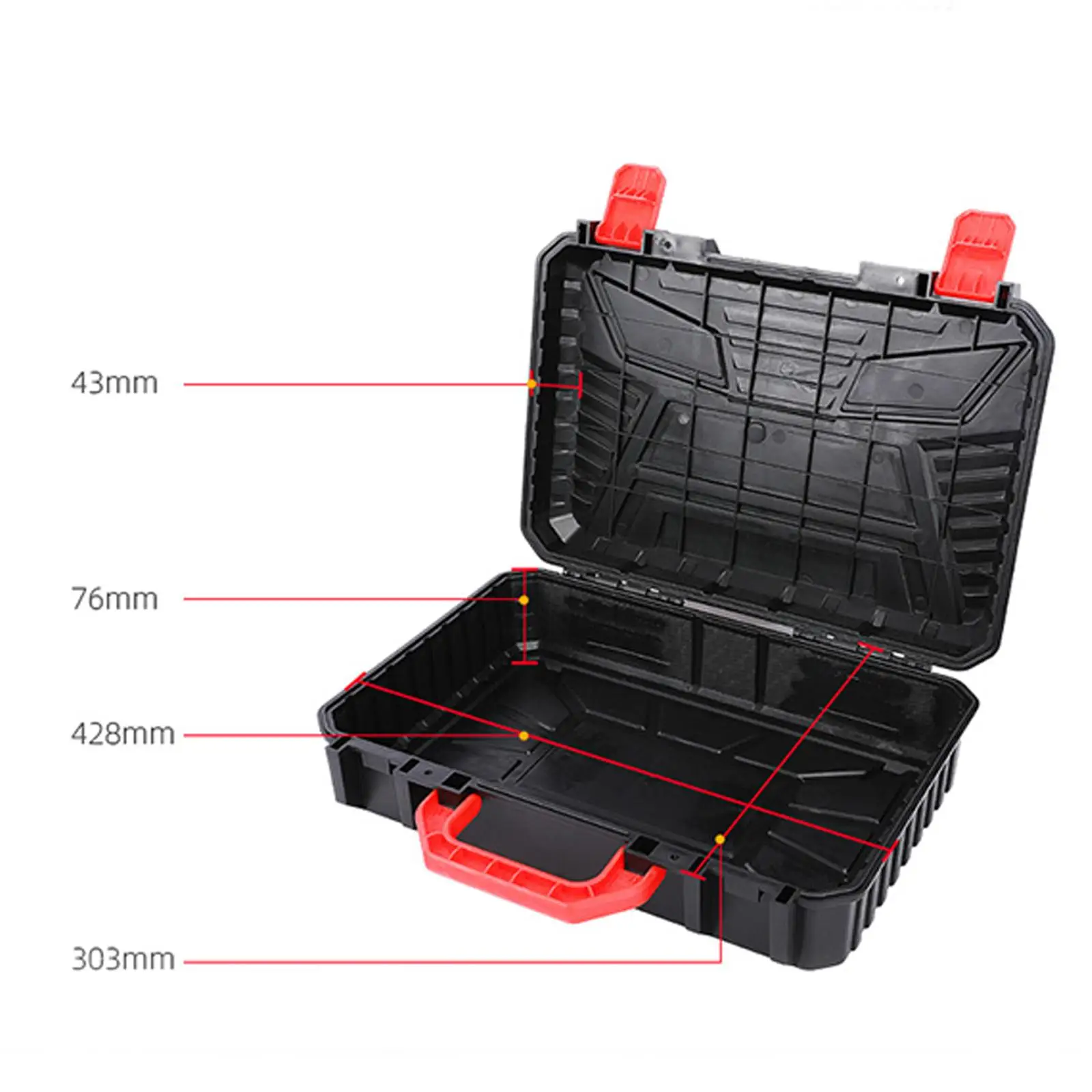 Portable Tool Box Storage Case Versatile for Outdoor Accessories