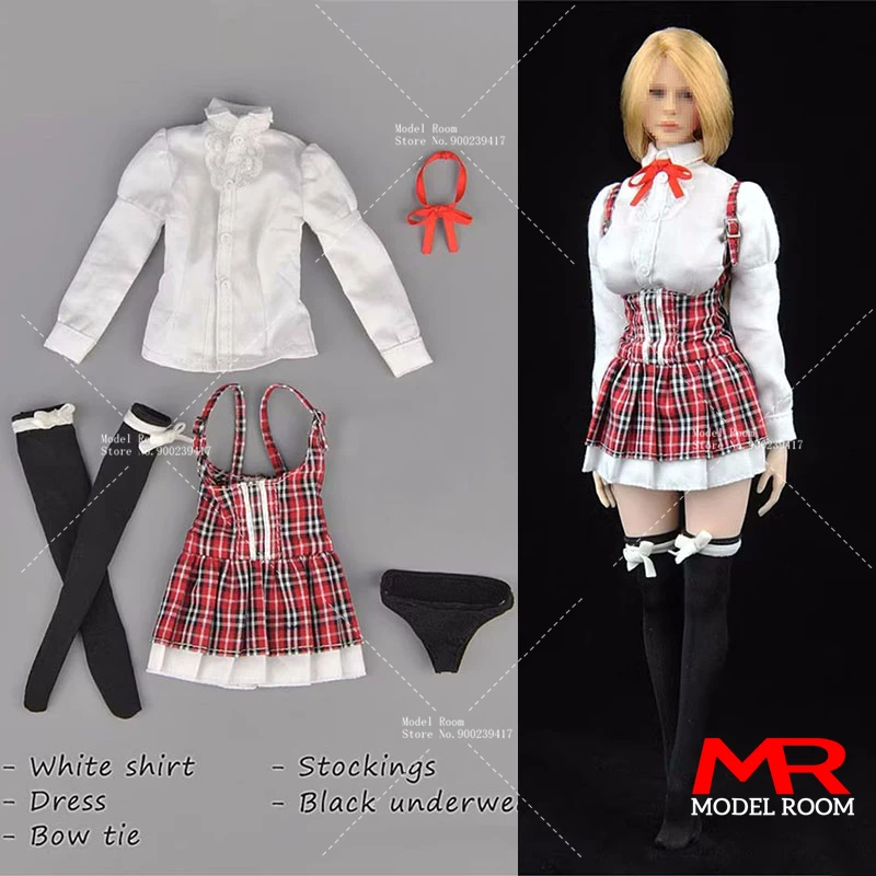 

ZYTOYS ZY5021 1/6 Scale Female Maid Attire Clothes Model Fit 12-inch Soldier Big Breast Action Figure Body