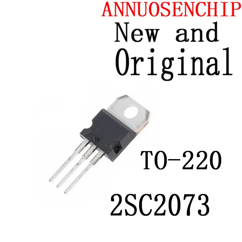 10PCS New And Original TO220 C2073 TO-220 TO-22 KSC2073 1.5A 150V Power Triode 2SC2073