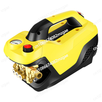 220V 60HZ High Pressure Washer Portable Cleaner Adjustable Water Pressure Automatic Water Gun High-Handed Car Wash Tools 150Bar