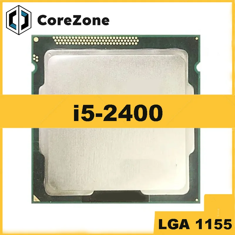 Used Core i5-2400 i5 2400 3.1 GHz Quad-Core Quad-Thread CPU 6M 95W LGA 1155