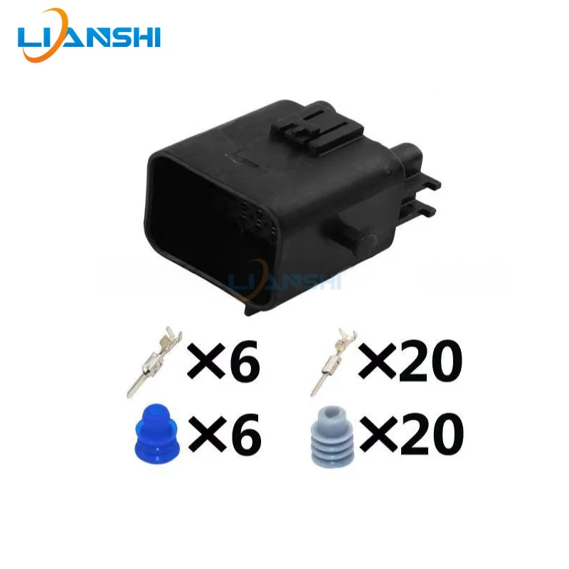 1897013-2/1897009-2 is suitable for the multi-hole waterproof connector DJ7262-1.5-3.5-11/21 of automotive connectors