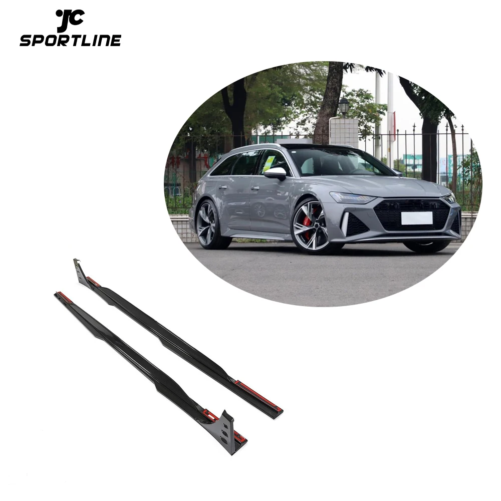 

Карбоновые накладки на боковые пороги RS6 C8 для Audi RS6 C8 2019-2021