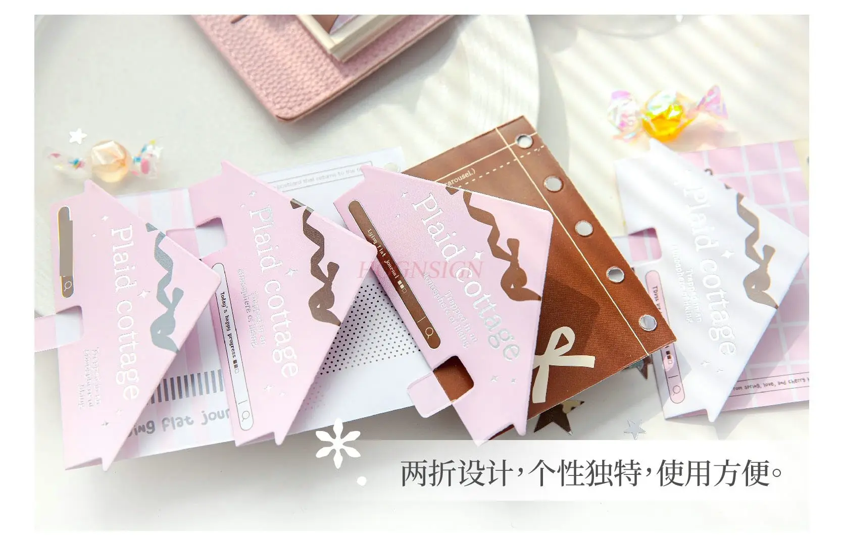 1set Separate pages, loose leaf notes, hand book, loose leaf notebook, inner core, colored loose leaf paper