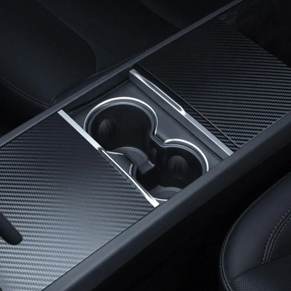   Для Tesla Highland 2024 Y Juniper 2025 Защитная крышка центральной консоли, наклейка, пленка для центральной панели управления, автомобильный аксессуар M8Z1