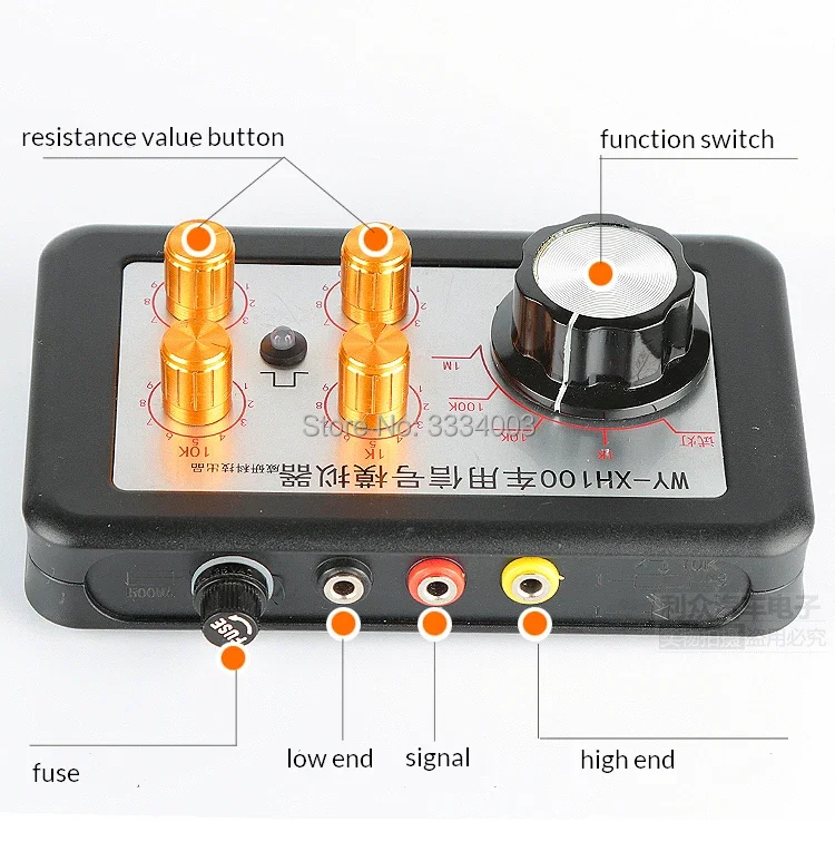 Automobile Automotive Signal Simulator Tester Tool Can Adjust Resistance Water Temperature Crankshaft With English Manual