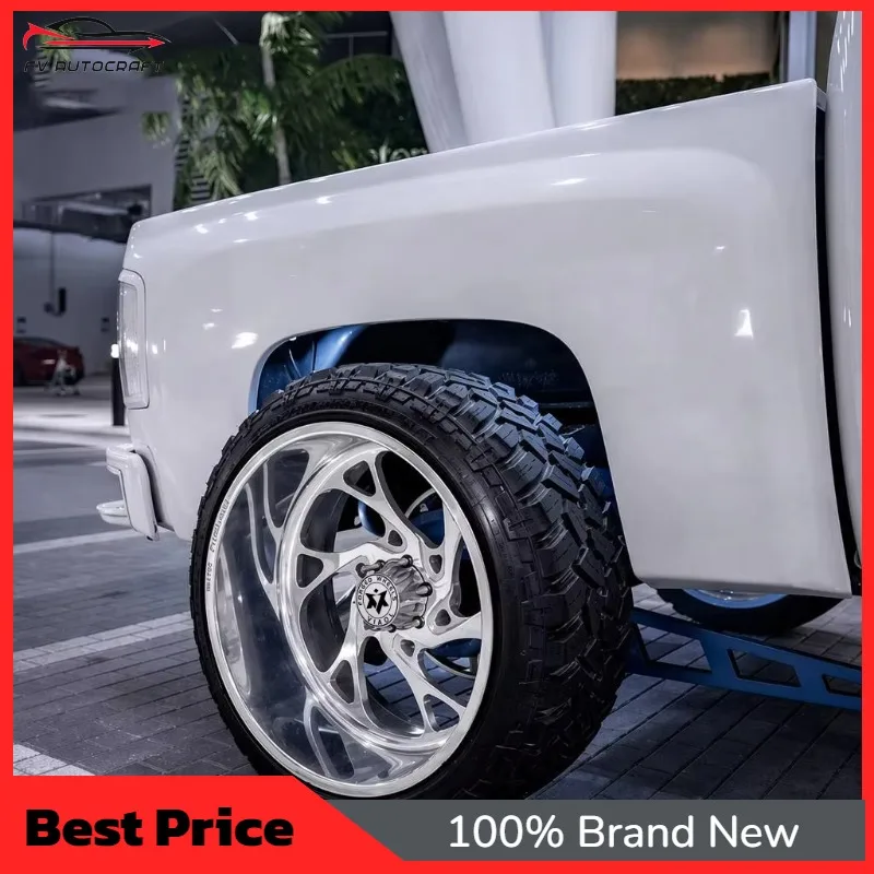 【2026】Viaol Forged Super Single Wheels Alloy Wheel Rims 22x14 24x14 26x16 8x180 8x165.1 Polished Chrome Rims Fit For Ford DODGE