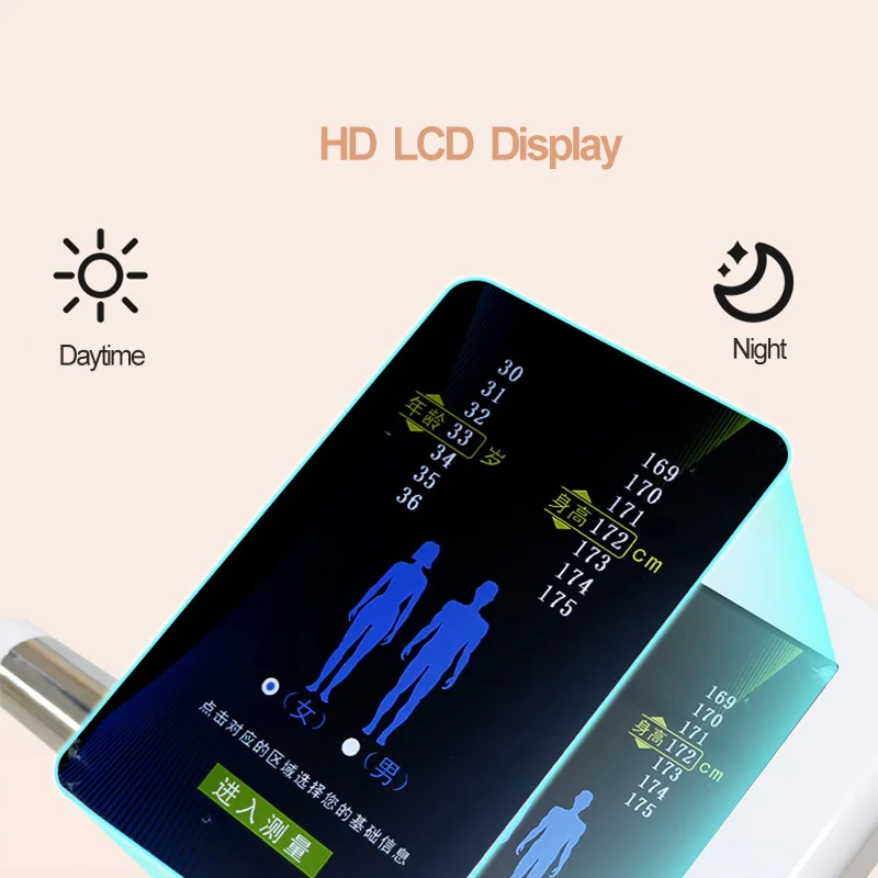 Factory Price 200kg Analyzer Bathroom Body 8 Electrode Weighing Scale Smart Weighing Scales