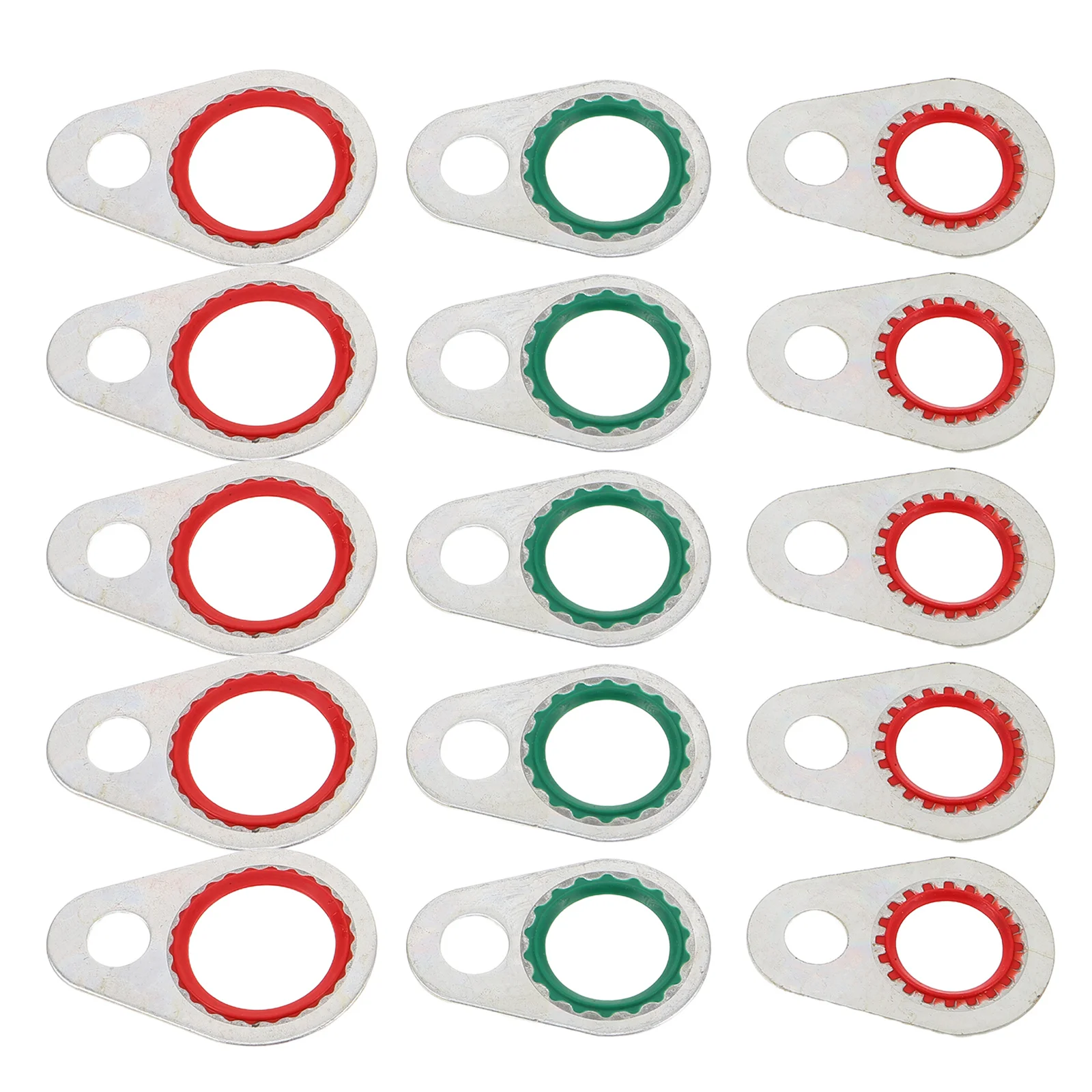 

30Pcs Air Compressor Gaskets Sealing Washers Kit Replacement Parts for Air Conditioning Compressor Repair Maintenance