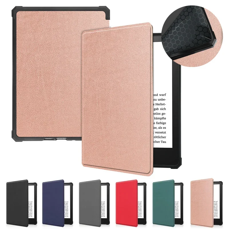 

Smart Cover for Kindle Paperwhite 2021 Case 6.8" PU Leather Ereader Cover for Kindle Paperwhite 11th Generation Case Wake/Sleep