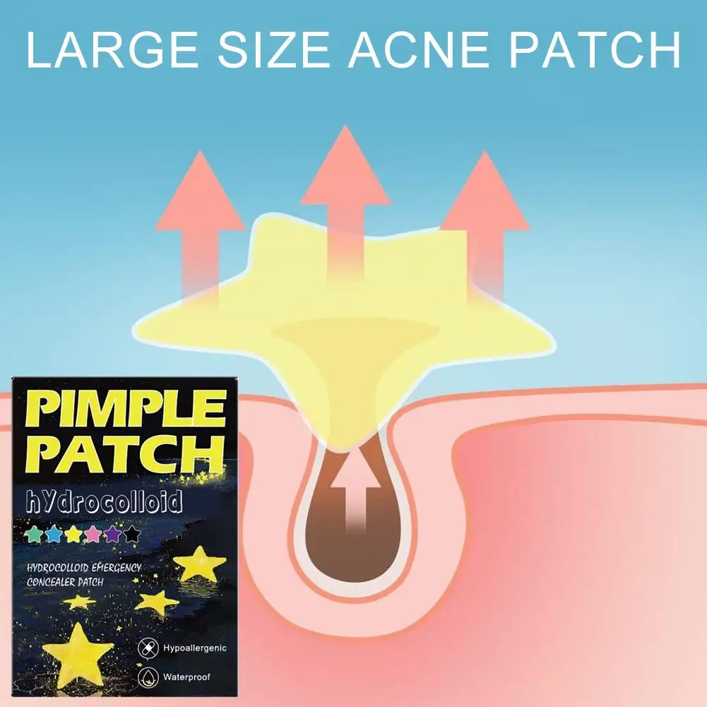 600 個カラフルなスターにきびパッチ目に見えないにきびカバー除去マイルド非刺激性にきびパッチ閉じた面皰パッチスキンケア